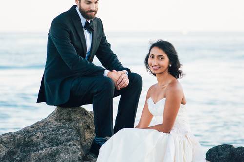 Dynamic Wedding Photo