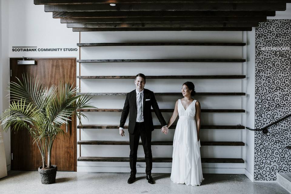 Bride & groom_by Sean Berrigan