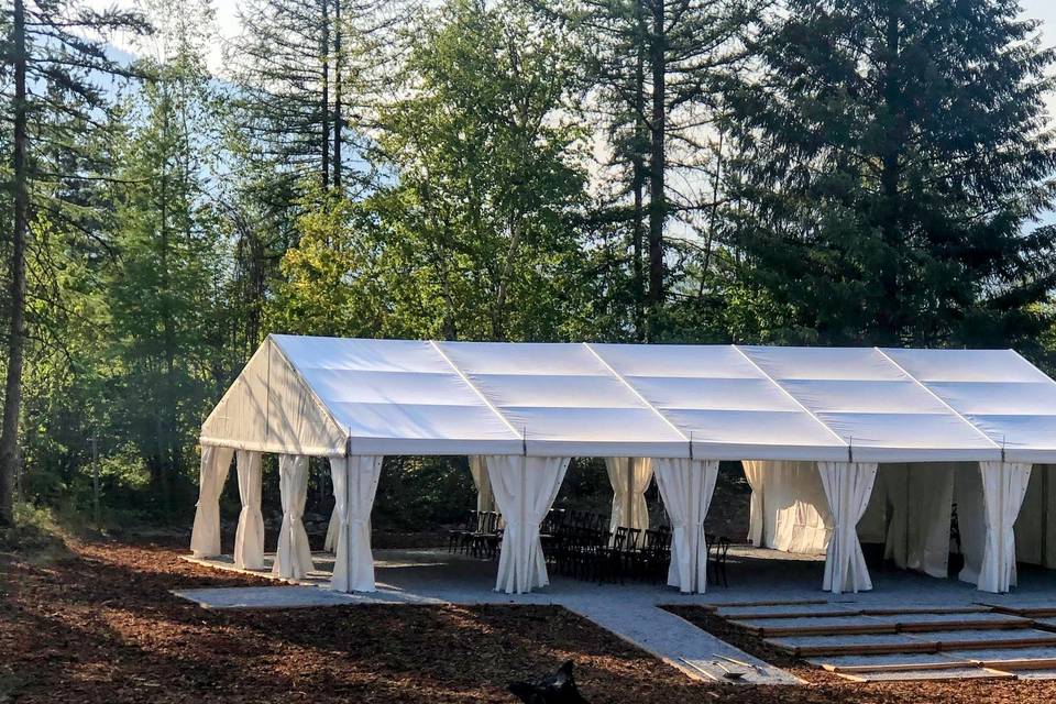 VIneyard Vista Event Tent