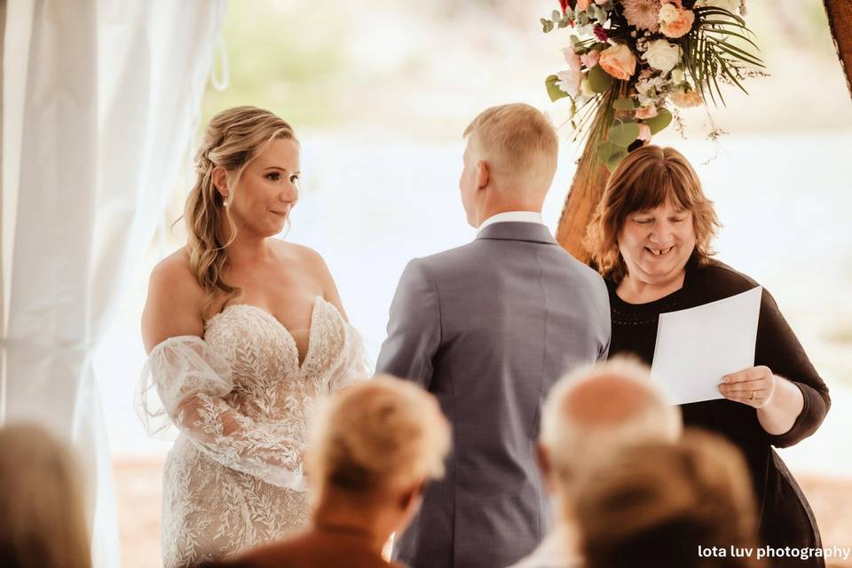 Vineyard Backdrop Event Tent