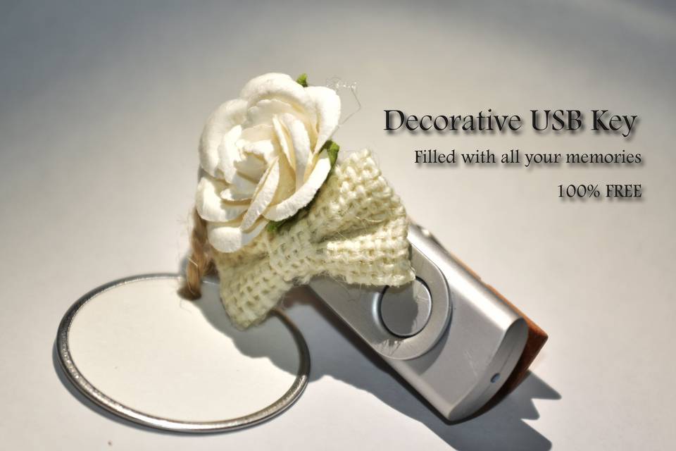 USB Key and Thank You Card