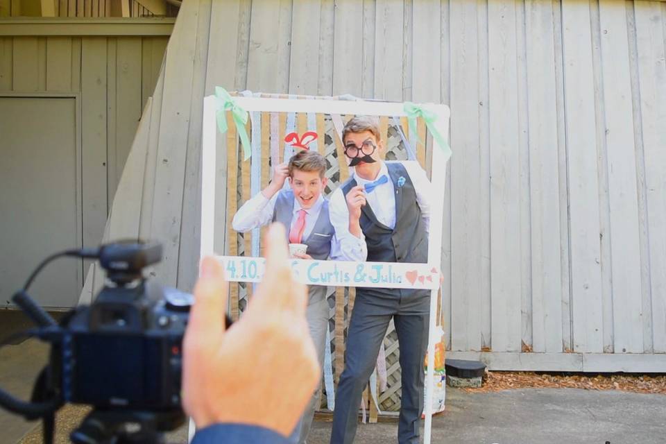 Georgian Wedding Photo Booth