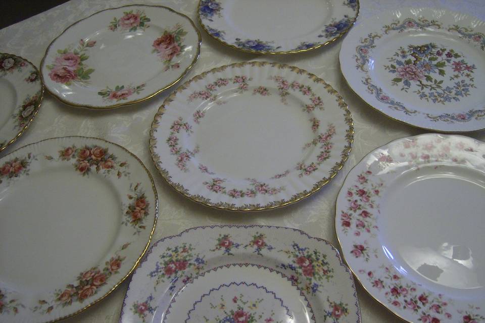 Vintage Tea Party Fine China Rentals