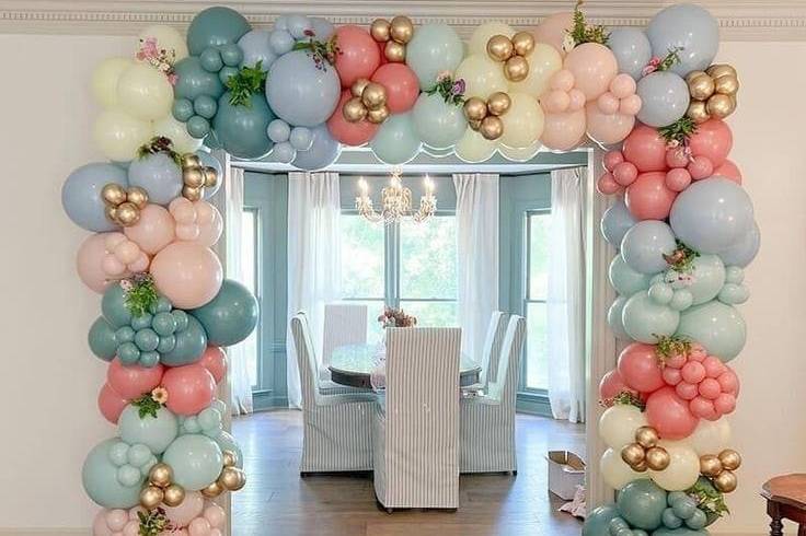 Gorgeous entrance garland