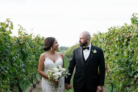 Vineyard wedding