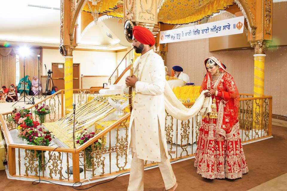 Sikh Wedding Ceremony