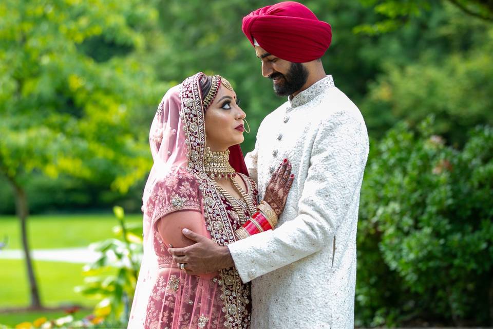 Punjabi Wedding Couple