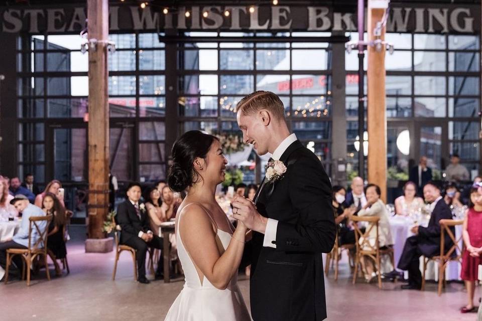 Serena & Daniel Steam Whistle