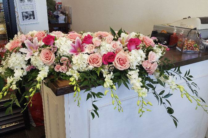 Head Table Arrangement