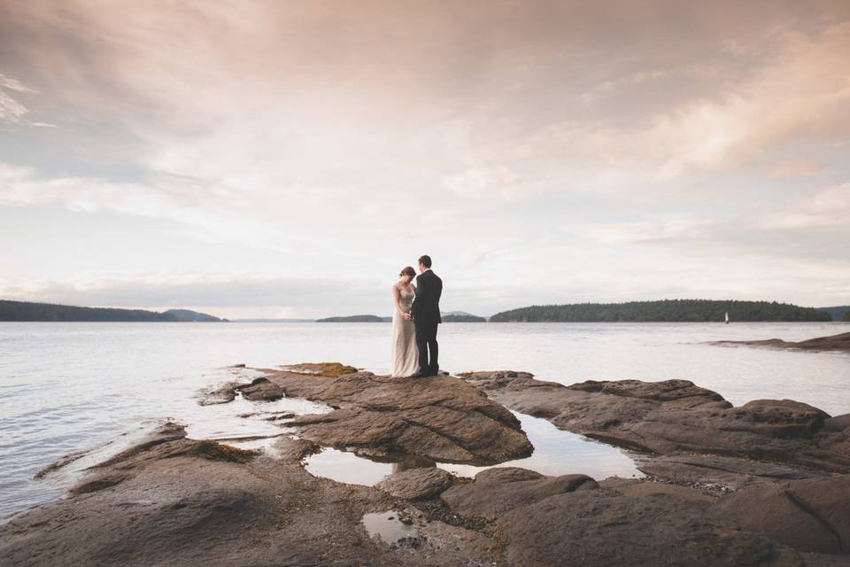 Coastal wedding