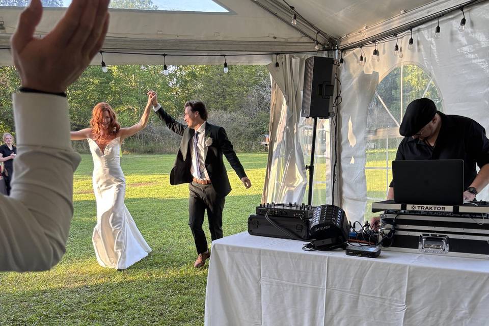 Wedding in the Tent