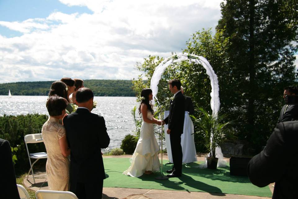 Vows on deck