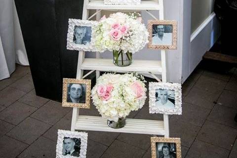 Memorial Ladder Flowers