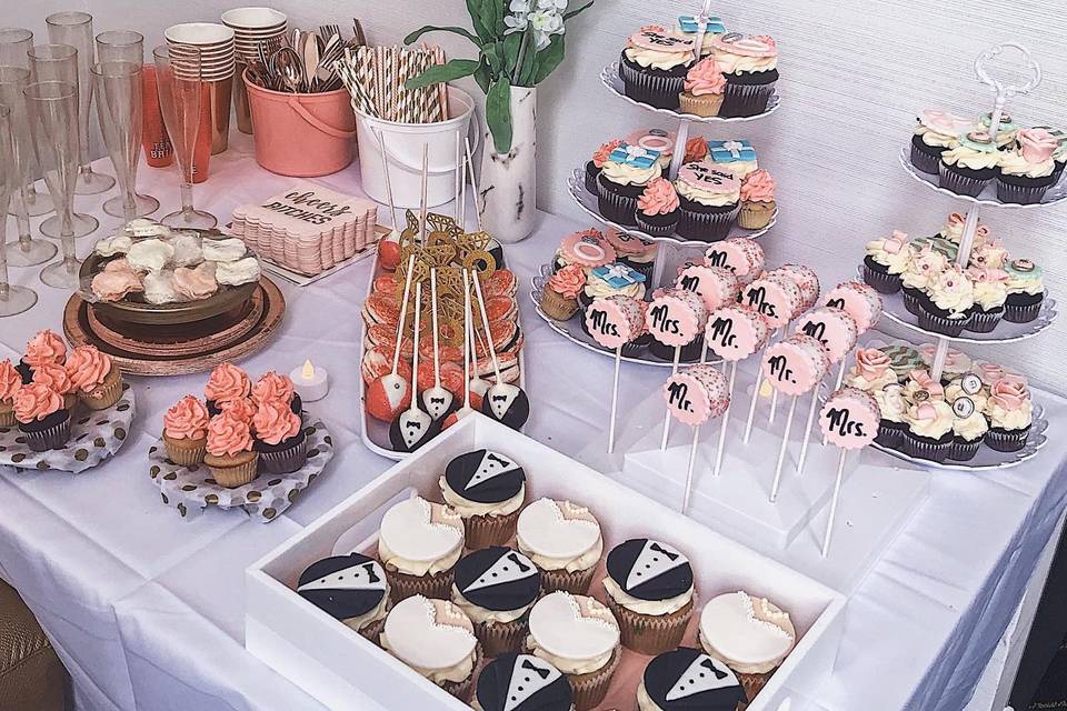 Sweets table bachelorette