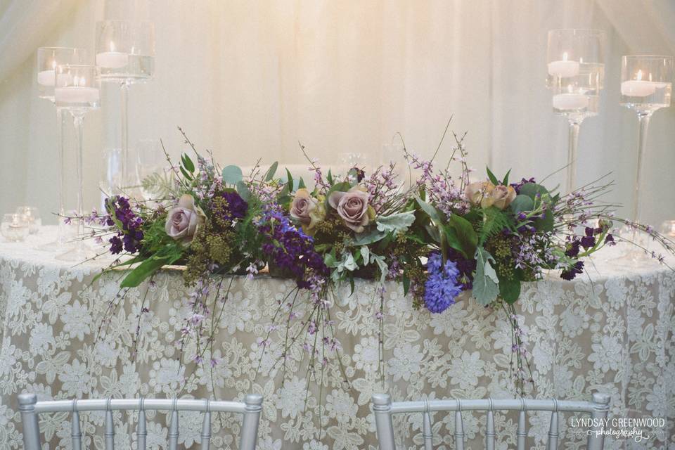 Sweetheart table