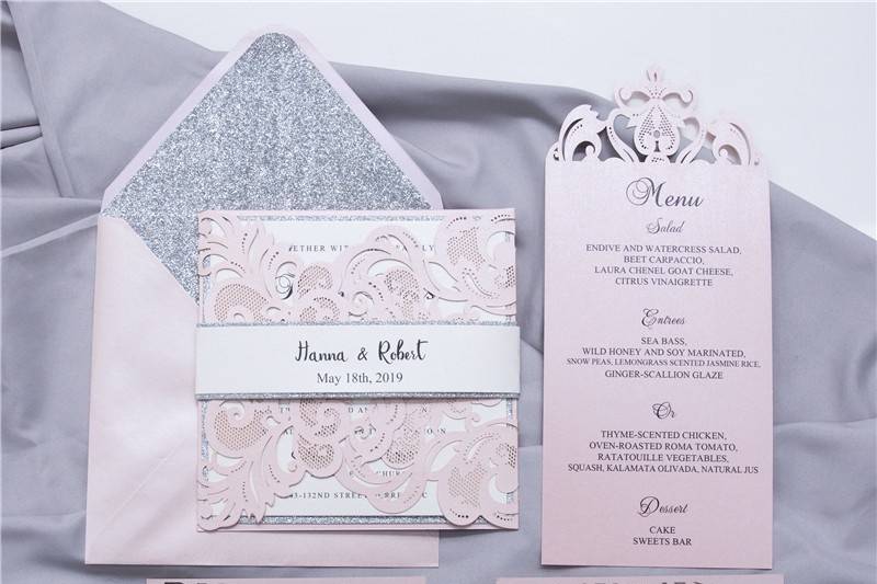 Lasercut Invitation Suite