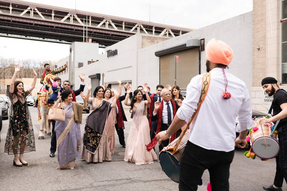 Baraat at NYC