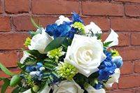 Blues for todays bouquet