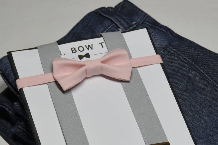 Bow Tie and Suspenders Set