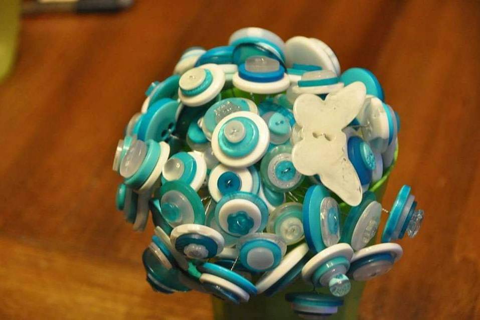 Button Bouquets