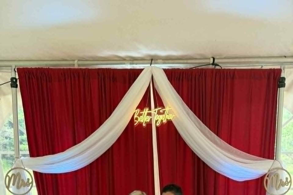 Stunning Headtable & Brides