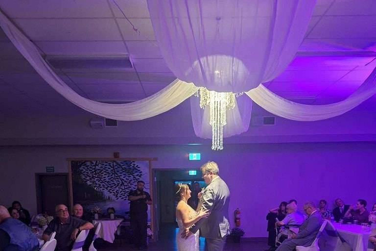 1st Dance under our ceiling