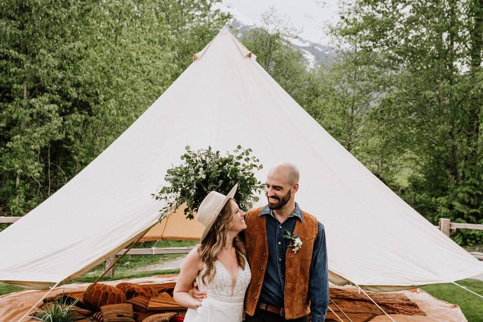 Lounge Haven in XXL tent