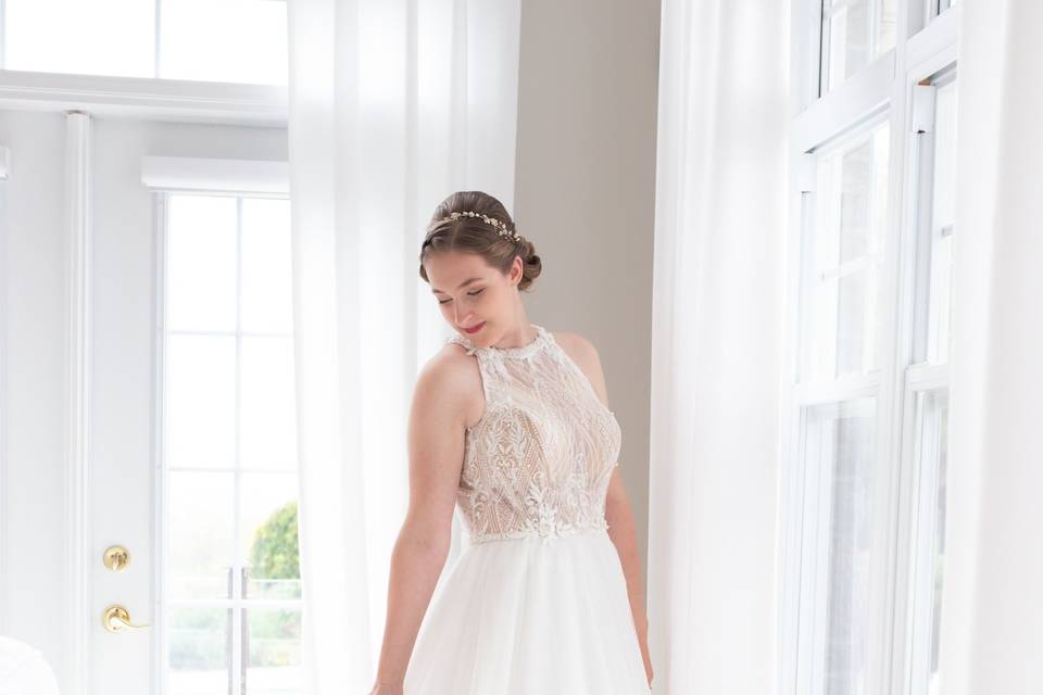 Beautiful bride portrait