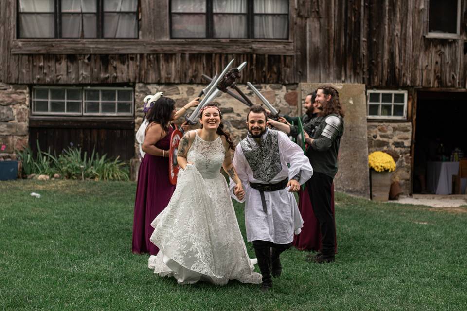 Wedding party | Valley Croft