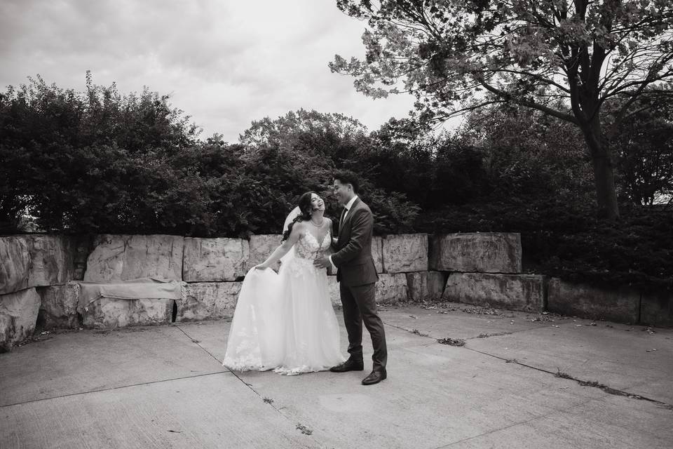 Candid Bride & Groom, Toronto