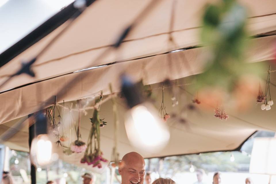 Stretch Tent with dance floor