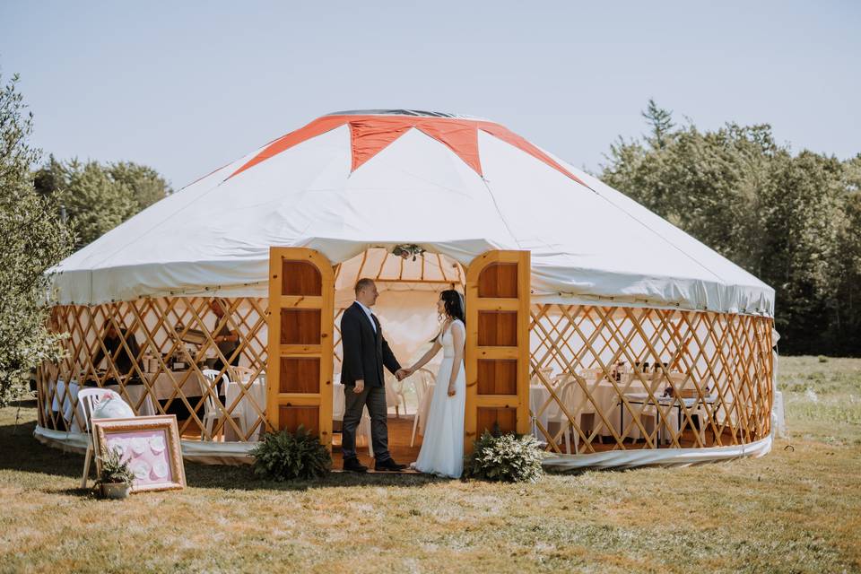 Champagne Yurt