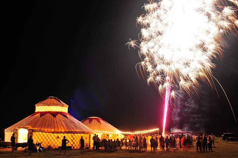Palace & Lotus Yurt