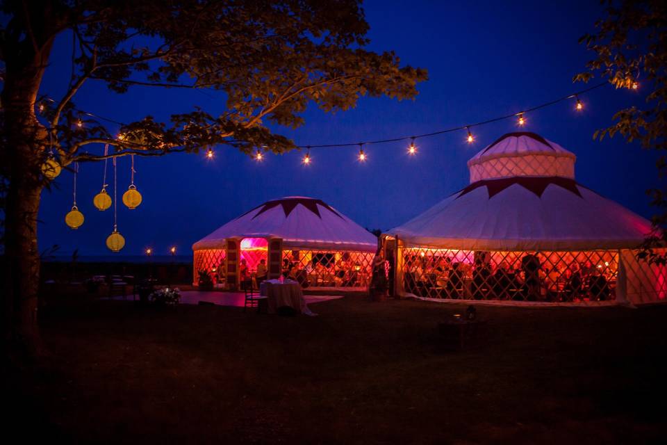 Palace & Champagne Yurts