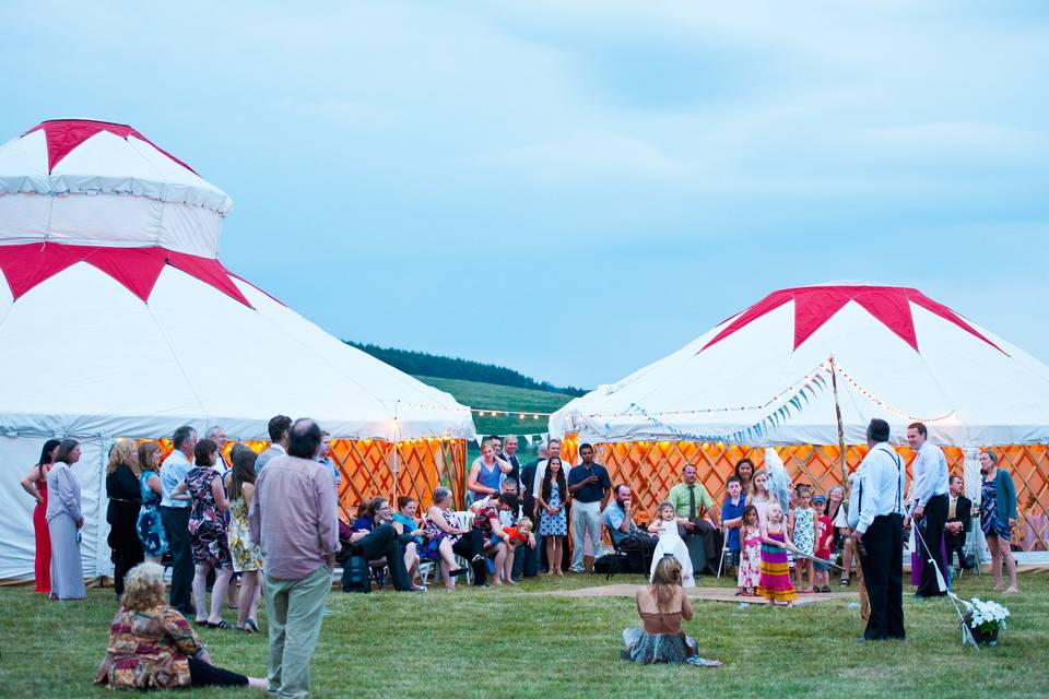 Palace & Champagne Yurt