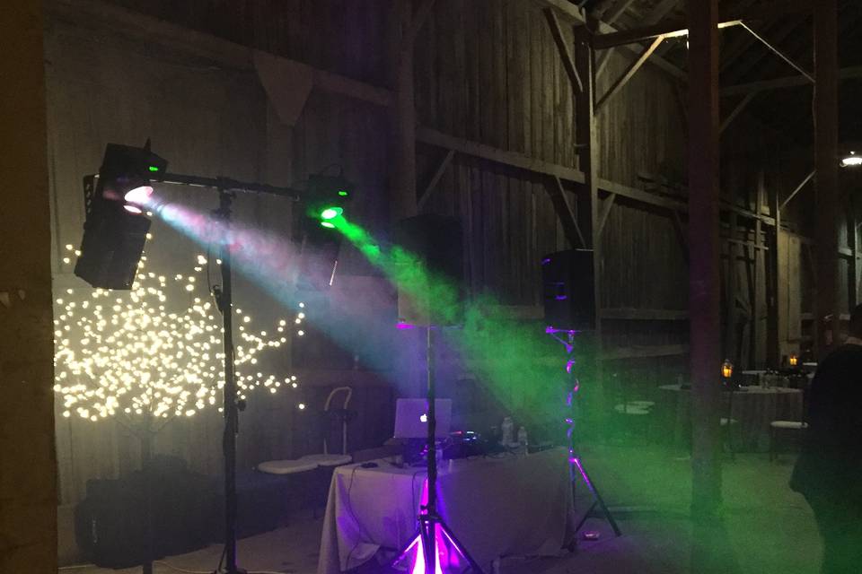 DJ Dance floor Lighting option