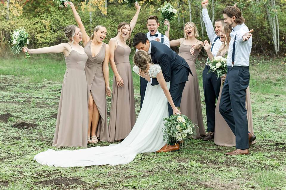 Bridal Party Photo Shoot