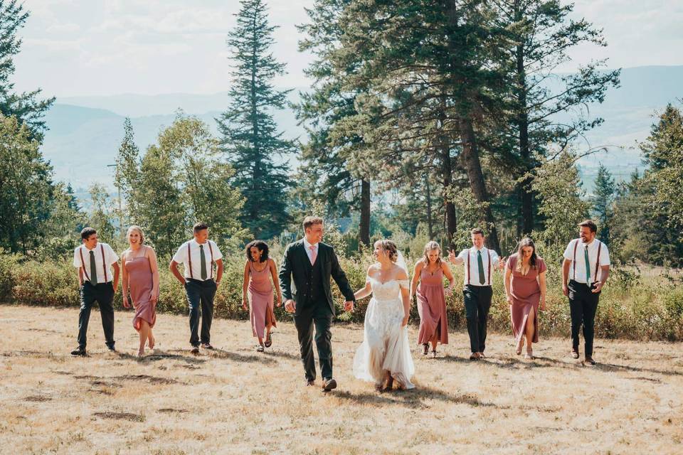 Bridal Party Photo Shoot