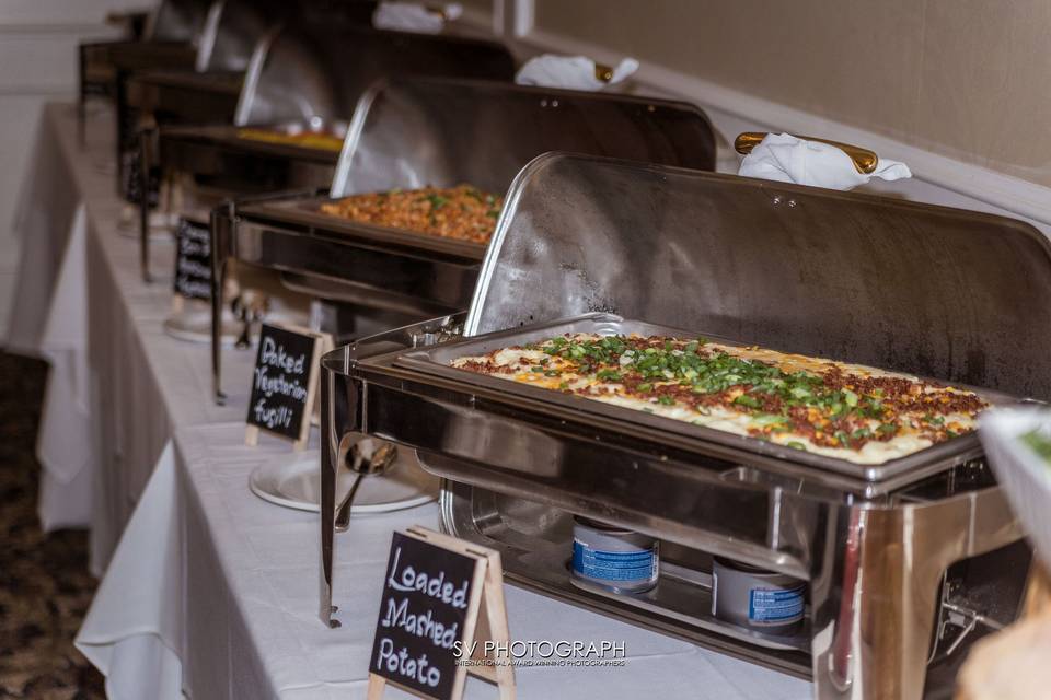 Wedding buffet