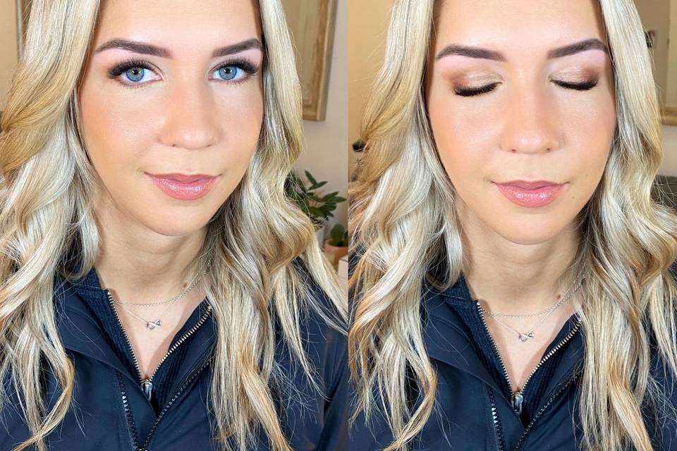 Bridesmaid makeup