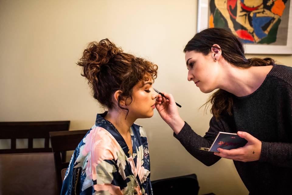 Bridesmaid Makeup