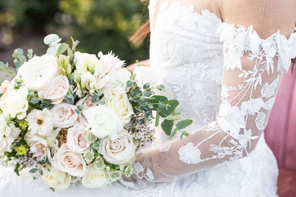 Bridal makeup and hair