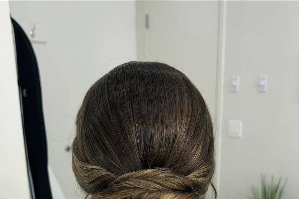 Beautiful updo