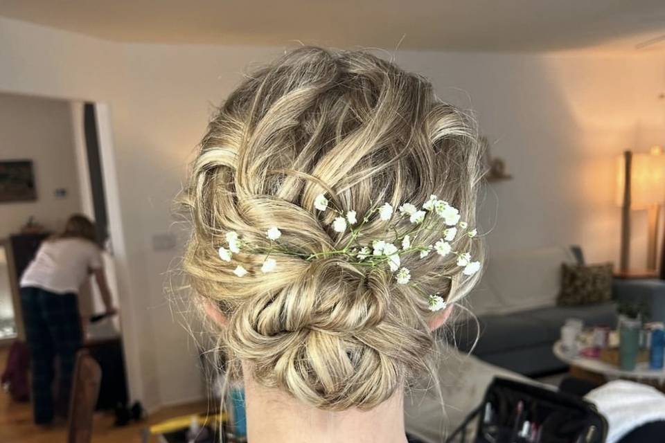 Beautiful updo