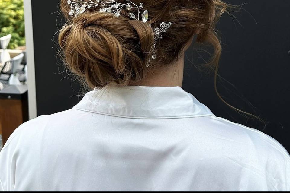 Beautiful updo