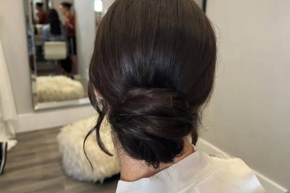 Beautiful updo