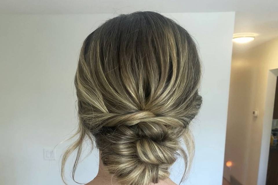 Beautiful updo