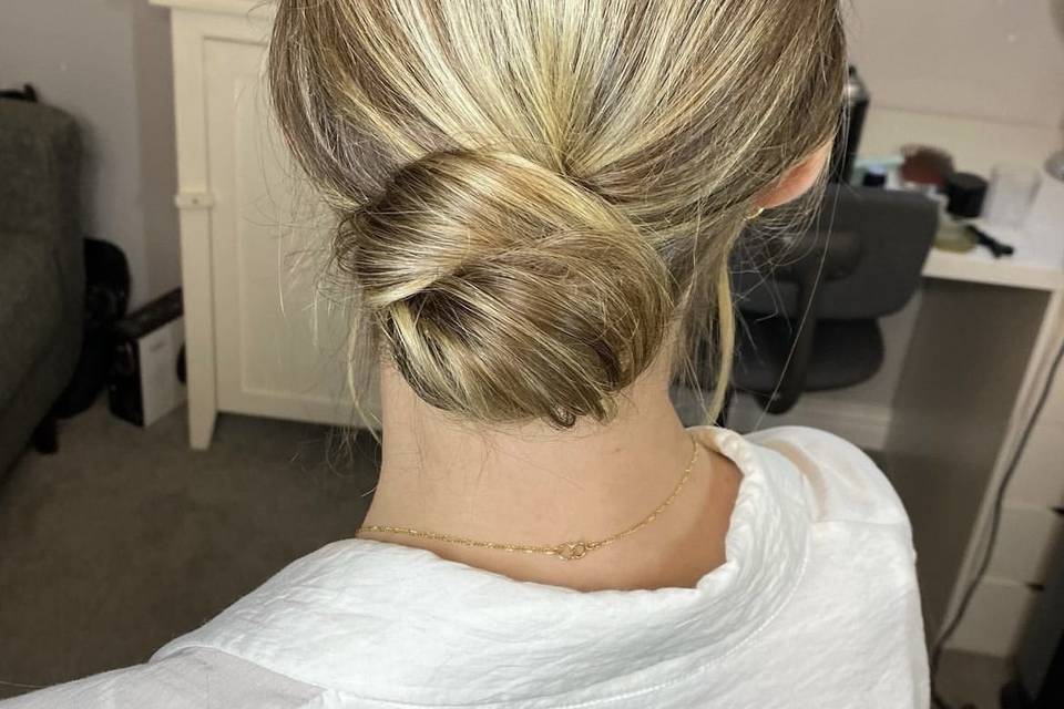 Beautiful updo