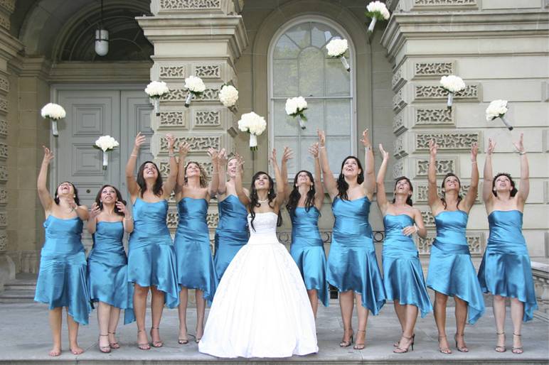 North York, Ontario bridesmaids