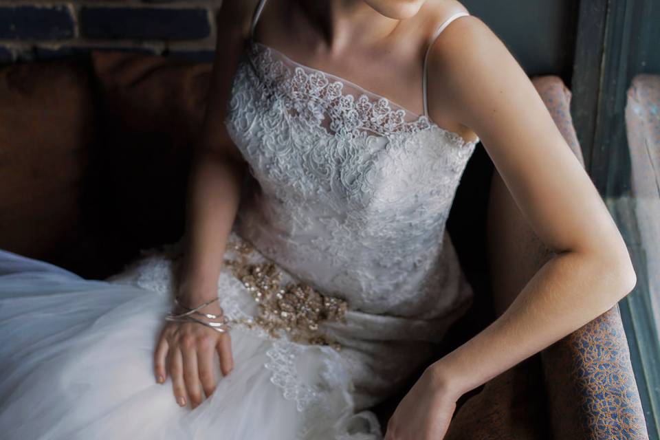 Beautiful bridal portrait